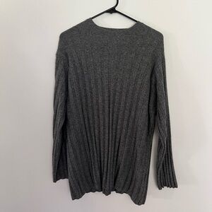 ZARA Gray Knit Sweater